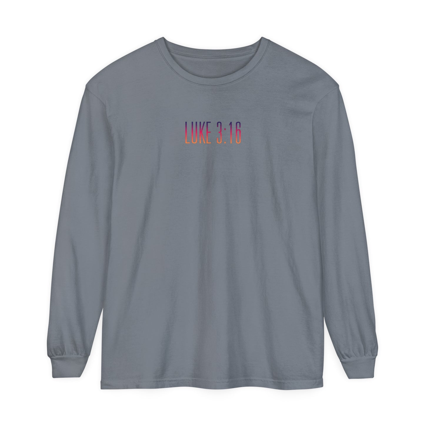 Holy Spirit (YHWH) Graphic-Back Long Sleeve Shirt