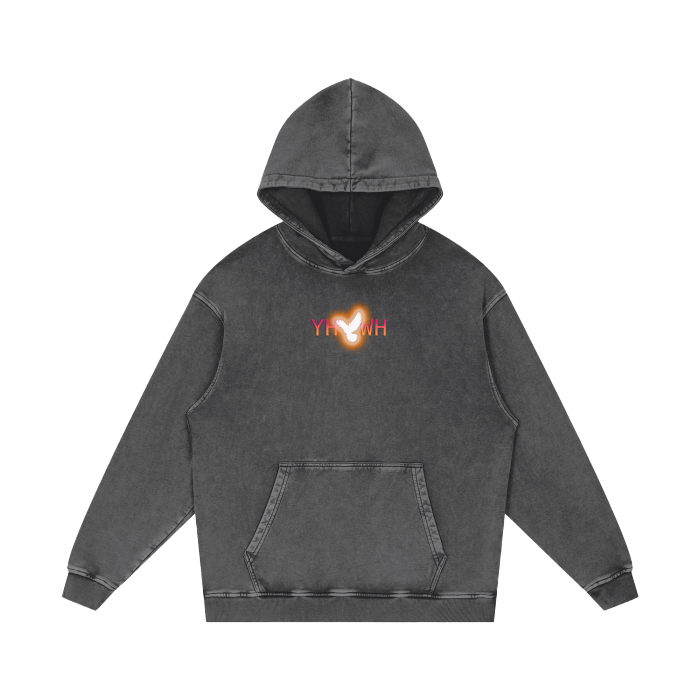 Baggy,Oversized,Baggy Hoodie,Oversized Hoodie,YHWH,YHWH Hoodie,YHWH Clothing,Holy Spirit,Chirstian Hoodie,Oversized Christian Hoodie