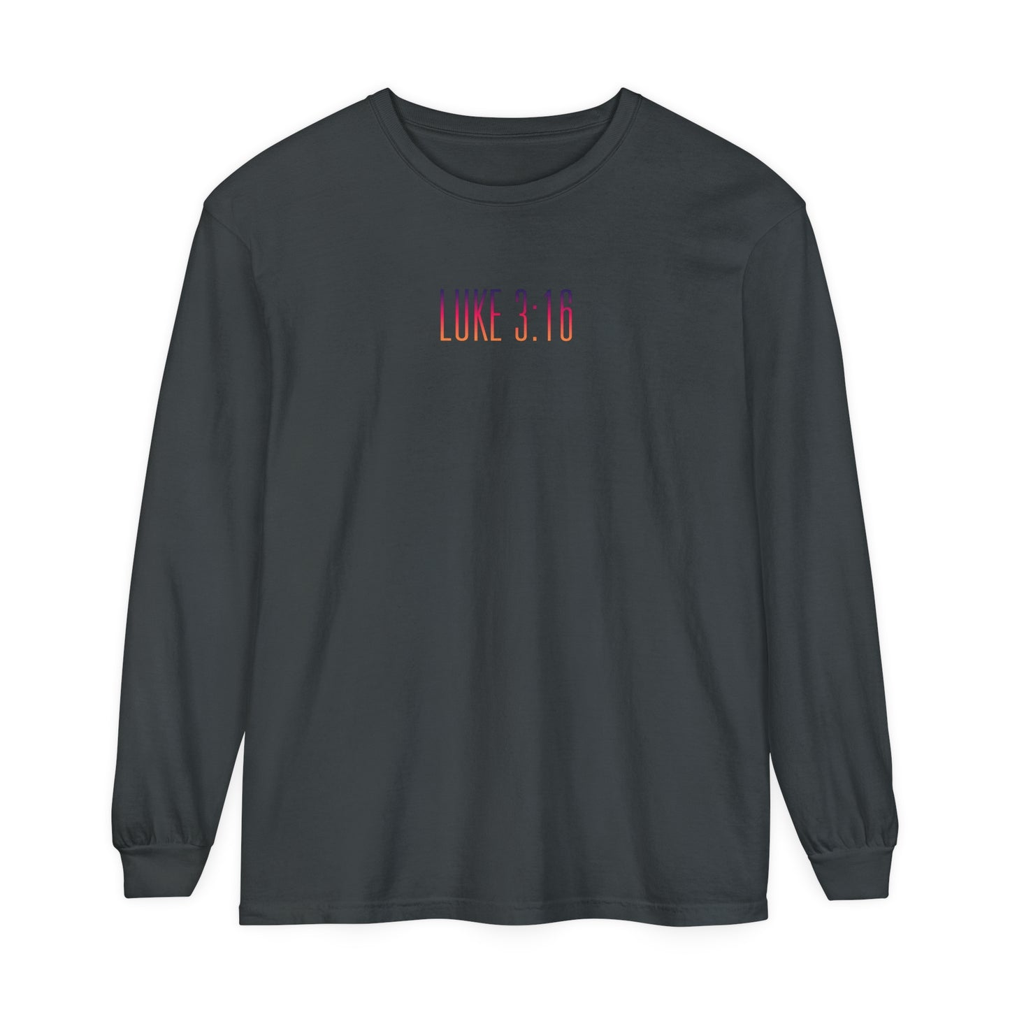 Holy Spirit (YHWH) Graphic-Back Long Sleeve Shirt