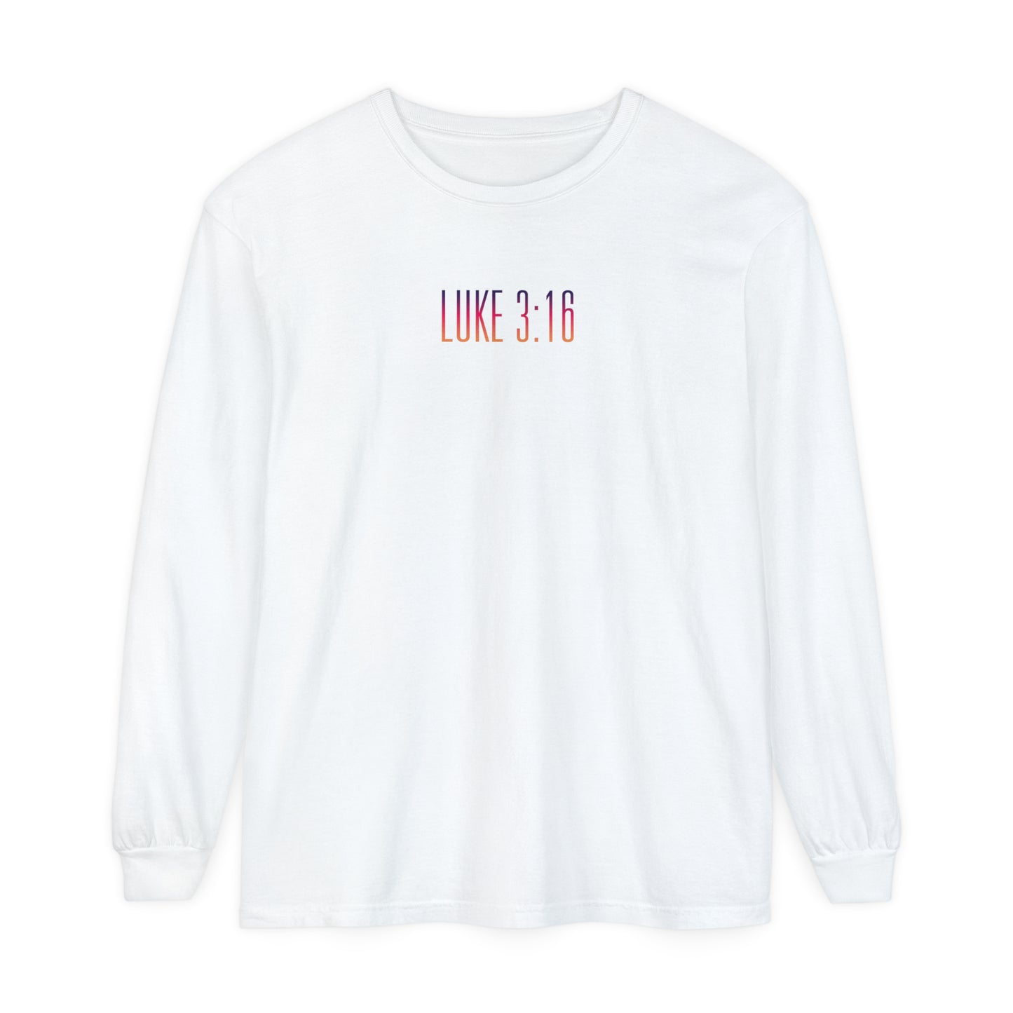 Holy Spirit (YHWH) Graphic-Back Long Sleeve Shirt