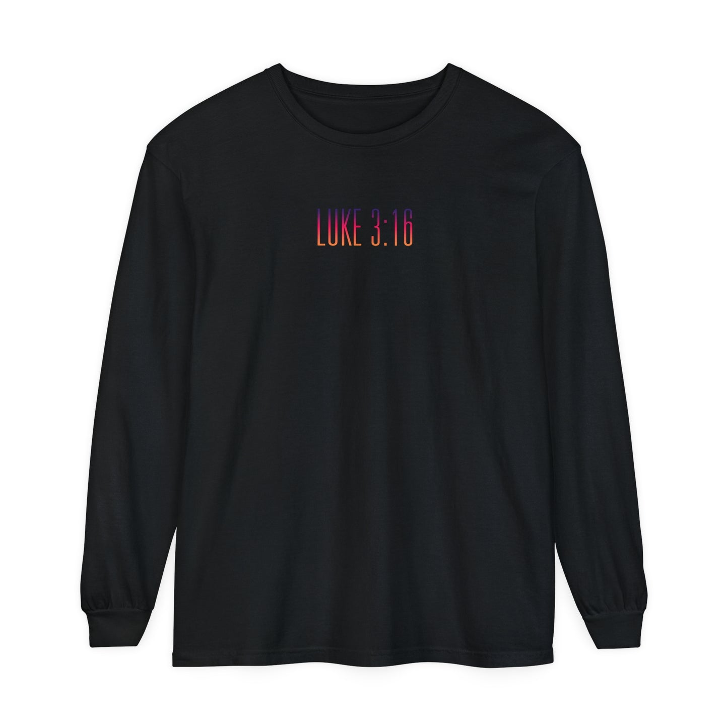 Holy Spirit (YHWH) Graphic-Back Long Sleeve Shirt