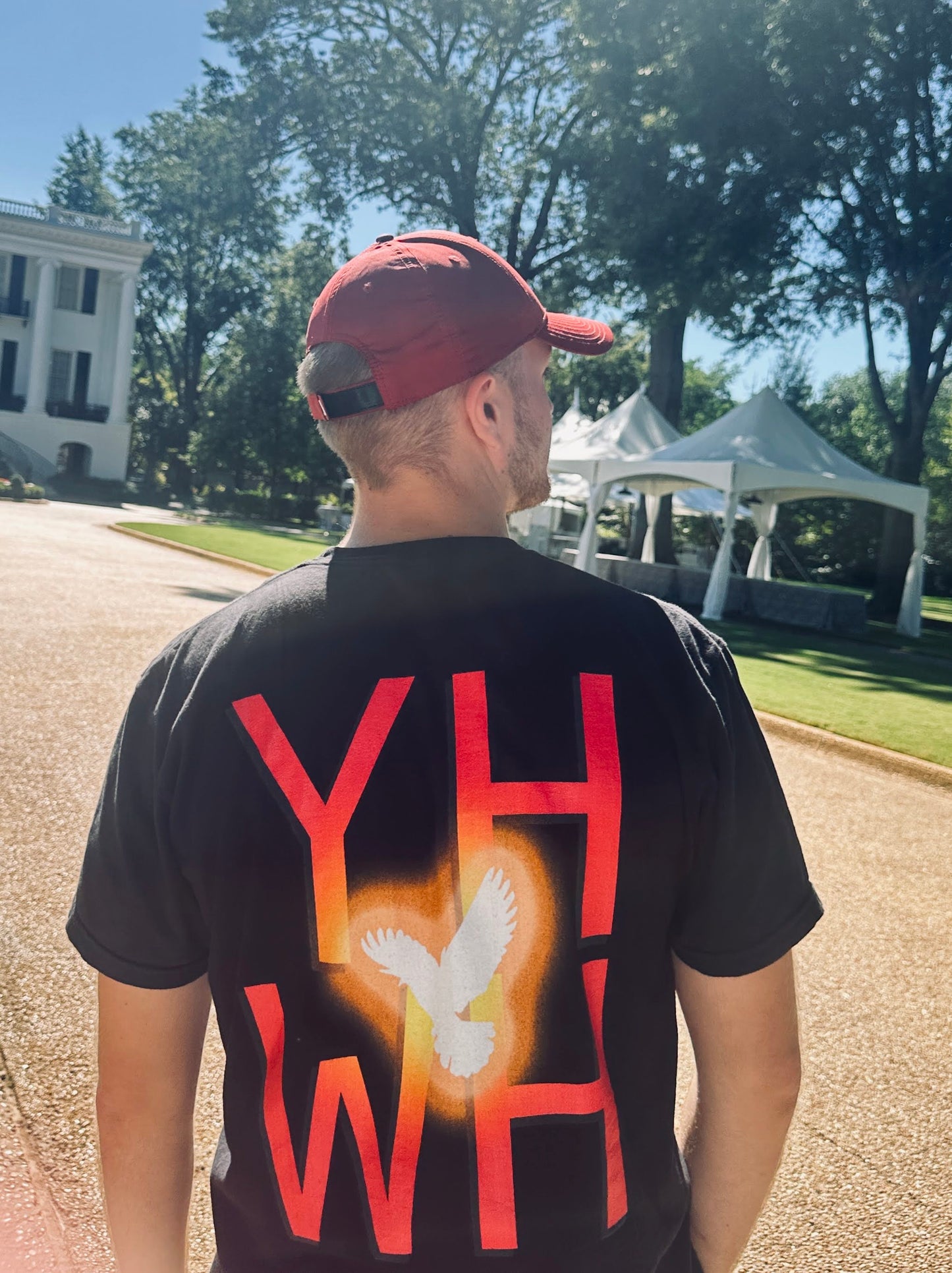 Holy Spirit (YHWH) Graphic-Back T-Shirt