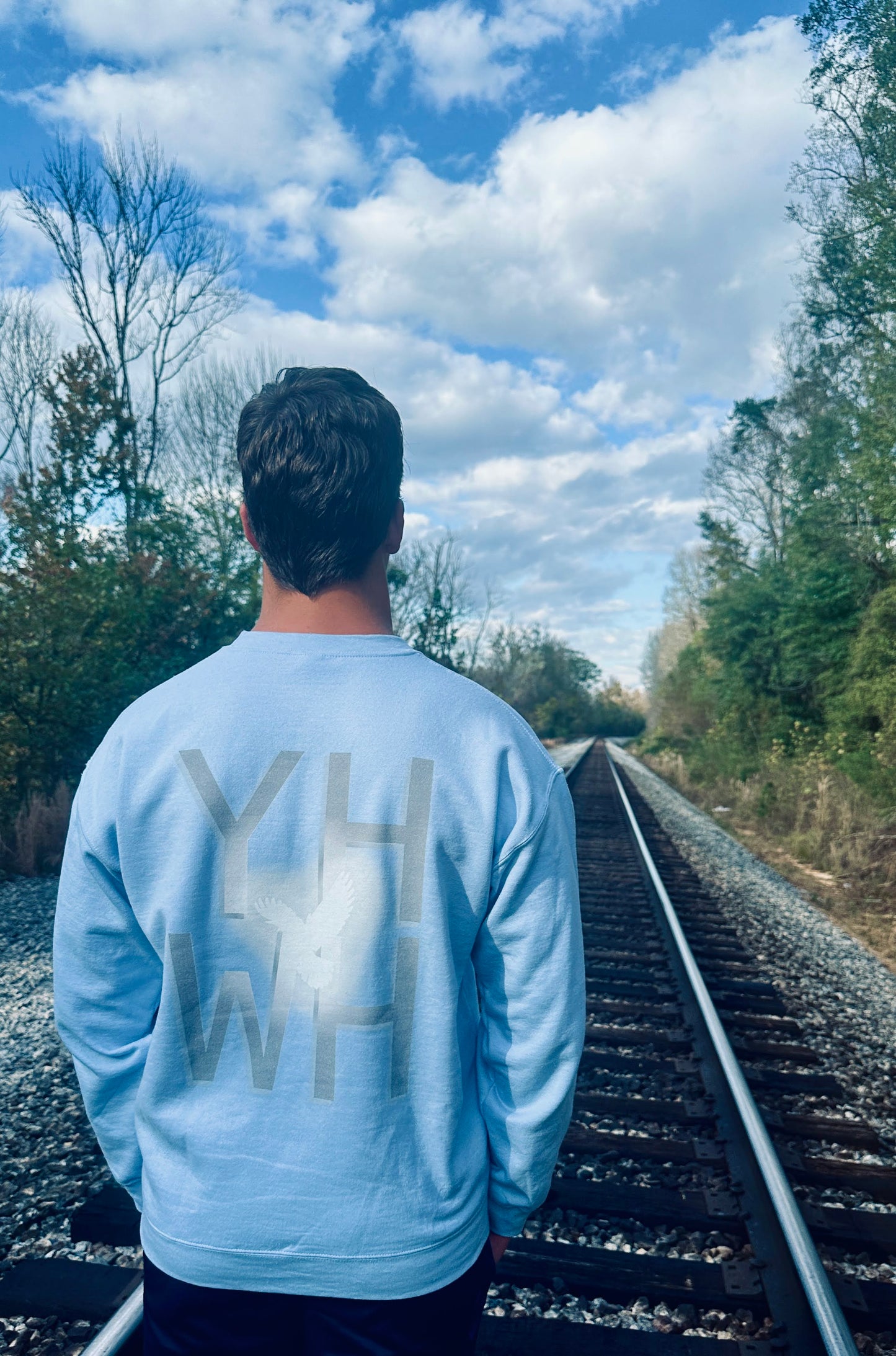 Holy Spirit (YHWH) Sweatshirt (Monochromatic Graphic)