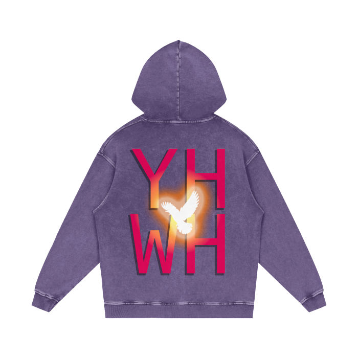 Baggy,Oversized,Baggy Hoodie,Oversized Hoodie,YHWH,YHWH Hoodie,YHWH Clothing,Holy Spirit,Chirstian Hoodie,Oversized Christian Hoodie