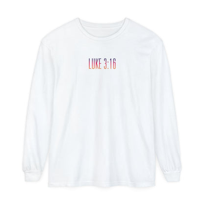 Holy Spirit (YHWH) Graphic-Back Long Sleeve Shirt