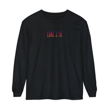 Holy Spirit (YHWH) Graphic-Back Long Sleeve Shirt