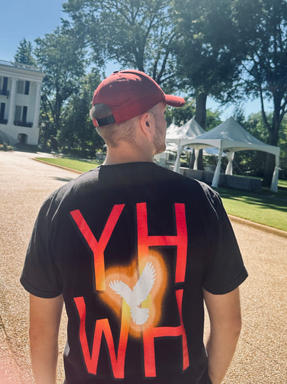 Holy Spirit (YHWH) Graphic-Back T-Shirt