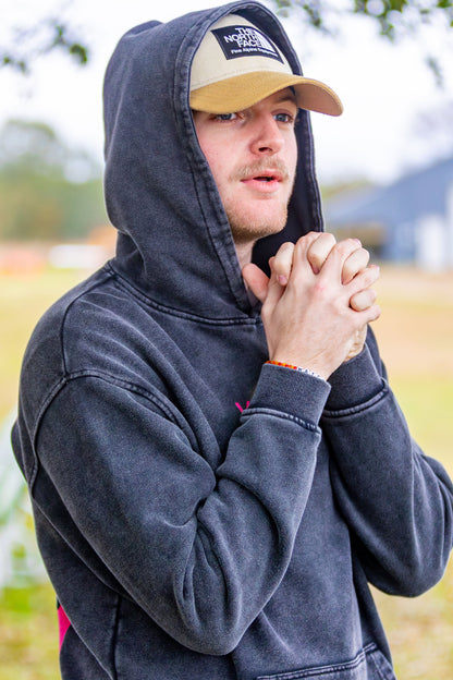 Holy Spirit (YHWH) Acid Wash Hoodie
